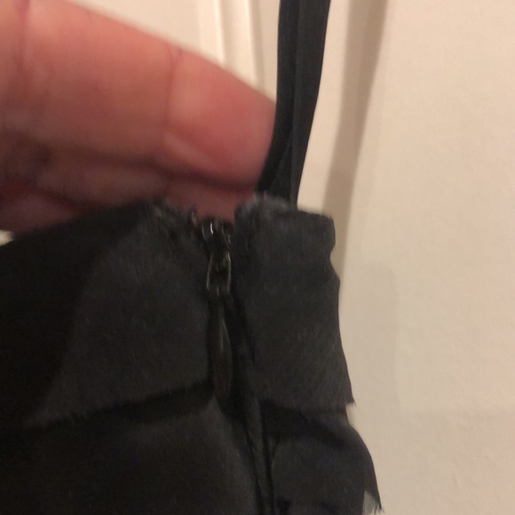 NWOT WHBM SZ 6 .Satiny lining.Chiffon & satinlook - Picture 5 of 12